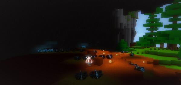 MichaelStenmark's tweet photo. I am walking in our pre-Alpha world for the first time. Adventure Box is about to become a "game". Pict to prove it:) http://t.co/aOl2KEdnSs