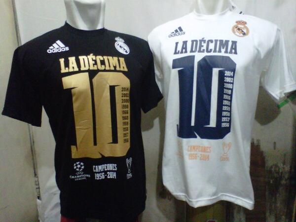 SoccerTrendsID's tweet image. T-Shirt La decima 10 Ready ,yang gak mau kehabisan langsung  Invite : 327A0ED8 / 088802038205 #Nama #NoTLP # Alamat