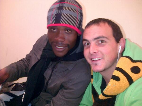 Sibo and Myself waiting for the doctor at EFC 30 weigh in #EFC30 <a href="/EFCAFRICA/">Parody of EFC Africa</a>