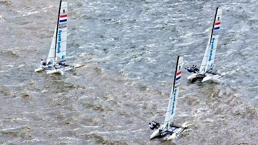 Zeilsport's tweet image. Watersportverbond - Volgende fase Rio 2016 vraagt andere coach Nacra17 watersportverbond.nl/Content.aspx?s… #catsailing