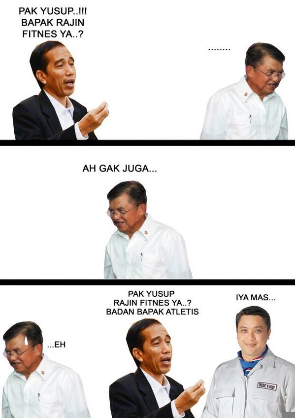 thepopoh's tweet photo. (2) ada mas jokowi negor pak yusup.. http://t.co/DZNK4v3Cef