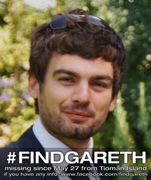 DailyMirror's tweet photo. Police find body in search for volunteer missing in Malaysia http://t.co/ijx8l9U6Fe #findgareth http://t.co/rGCEMnexX0