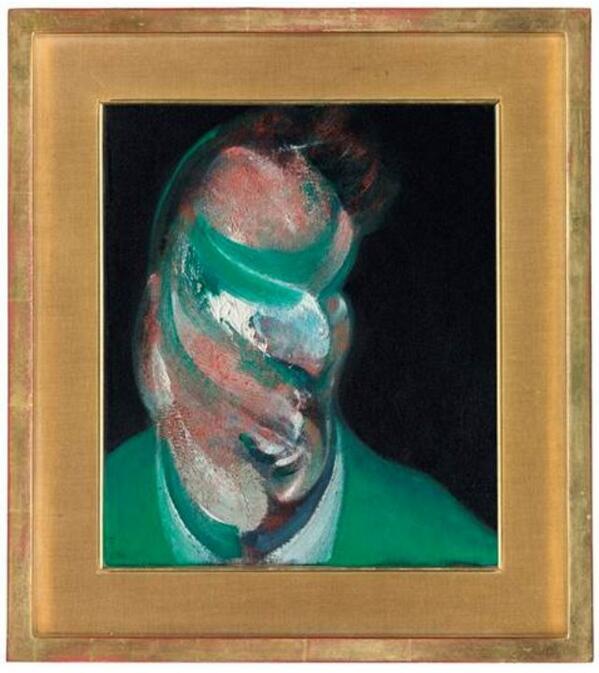 MaryLaneWSJ's tweet photo. Bacon, Freud &amp;...Roald Dahl? @ChristiesInc selling 1967 Bacon study of Freud that Dahl owned;have yet to set estimate http://t.co/zRbAAXf5eF