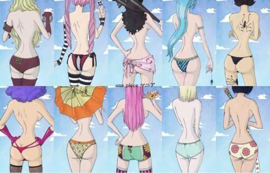 Uzivatel トラファルガー ロー Na Twitteru 女性たちの後ろ姿 わかるかな Http T Co E13pw81qea