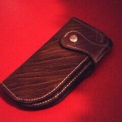 Pre order dompet kulit bahan kulit minyak IDR 160K