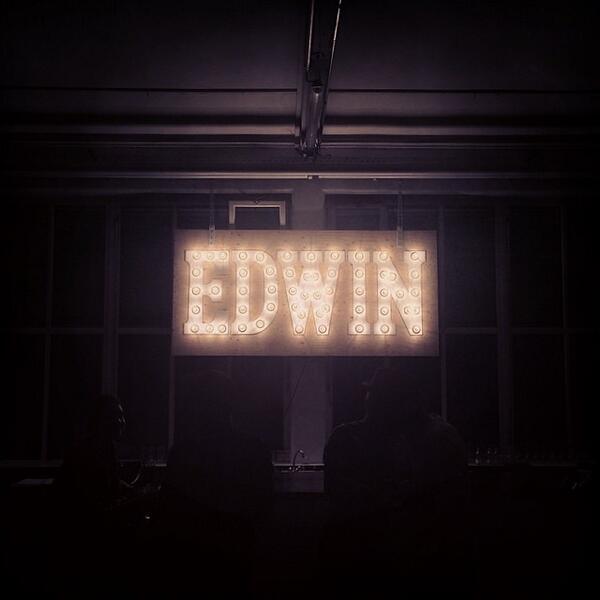 EDWINeurope's tweet photo. Name in Lights... #EDWINeurope - http://t.co/HjPvPtwwa9 / http://t.co/8EmmCXGa1j