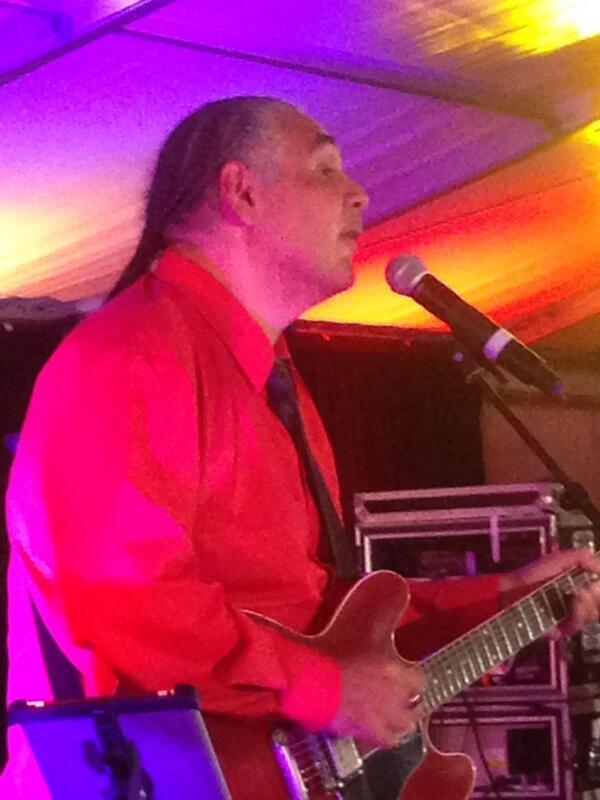 nthistorian's tweet photo. Another photo of Buddy Knox burning the blues guitar #ntc14 http://t.co/b8SHkuQMZC