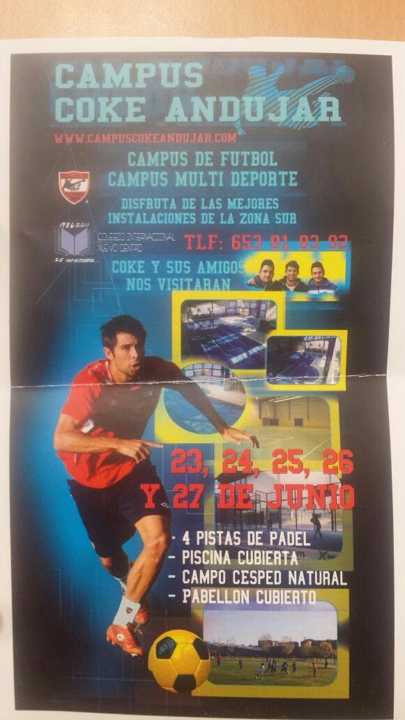 CampusCoke's tweet photo. Ya estamos aquí de nuevo.El Campus Coke Andújar vuelve los días 23,24,25,26 y 27 de Junio. http://t.co/XbySvc6UvZ http://t.co/vqm1puoJXF