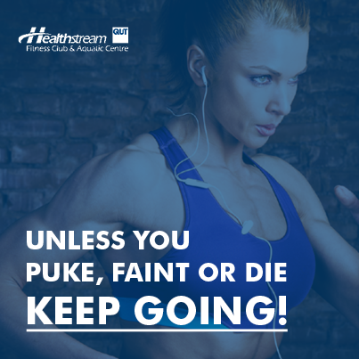 HealthstreamFC's tweet image. Unless you puke, faint or die... keep going! - #fitness #health #motivation