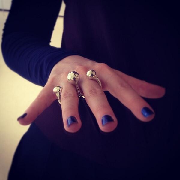 ohmybluevenezia's tweet image. NEW ARRIVAL AT OHMYBLUE: MONICA CASTIGLIONI SILVER COLLECTION #iconic #twofinger #massive #silver #ring #monicast...