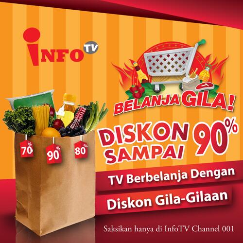 belanjagila's tweet photo. Dapetin harga-harga yang super duper gila hanya di program belanja gila Info Tv saluran 001 http://t.co/7vZu733VOq