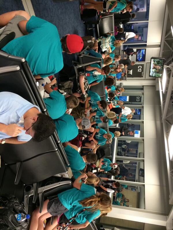 kpolsgrove's tweet photo. Almost time to board #TEENSTODC2014 http://t.co/fEdDP729JY