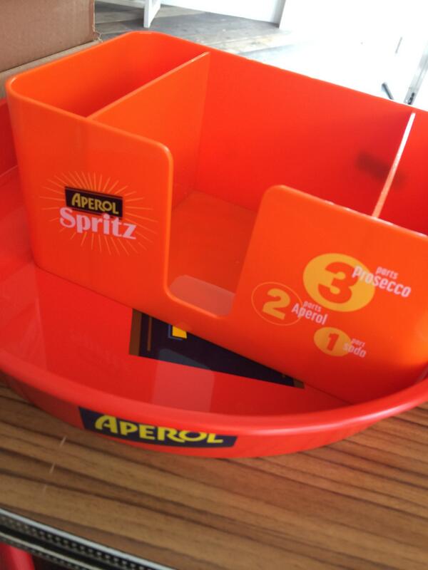 Humdingerhoxton's tweet image. Thank you @AperolSpritzUK for all our goodies. Cant wait to get the party started on Friday!