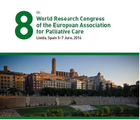 Demà 5 de juny a les 10.30h a @lallotja #Lleida inauguració 8è Congrés Mundial de Cures Paliatives