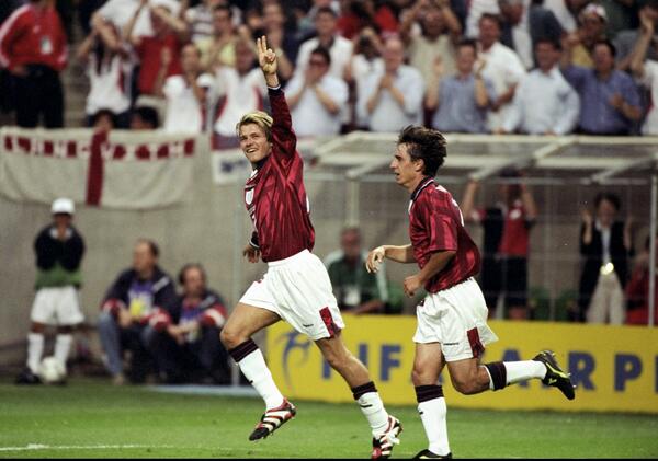Watch five of the greatest WC goals scored from free kicks inc David Beckham's v Colombia 1998 bbc.in/Ub4aqz
