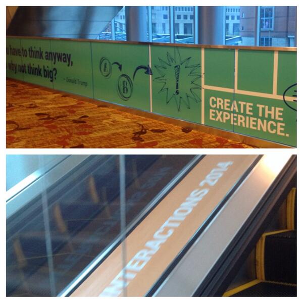 JWMarriottIndy's tweet photo. Check out a few ways we've branded out hotel for #InteractIndy14! http://t.co/9ZbVzQsuob