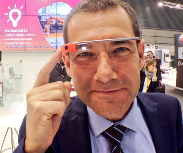 tecnalia's tweet photo. Acércate a nuestro stand para descubrir cómo Google Glass revolucionará la #fábricadelfuturo P1 (C44-D43). #BIEMH2014 http://t.co/Dtydd8dv45