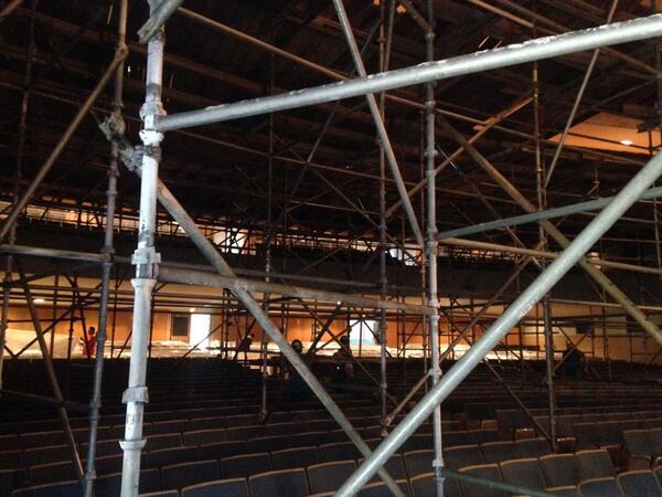 rowland5085's tweet photo. The AHS Auditorium will never look the same...  And this is a good thing!!! http://t.co/zqcpfacyOZ