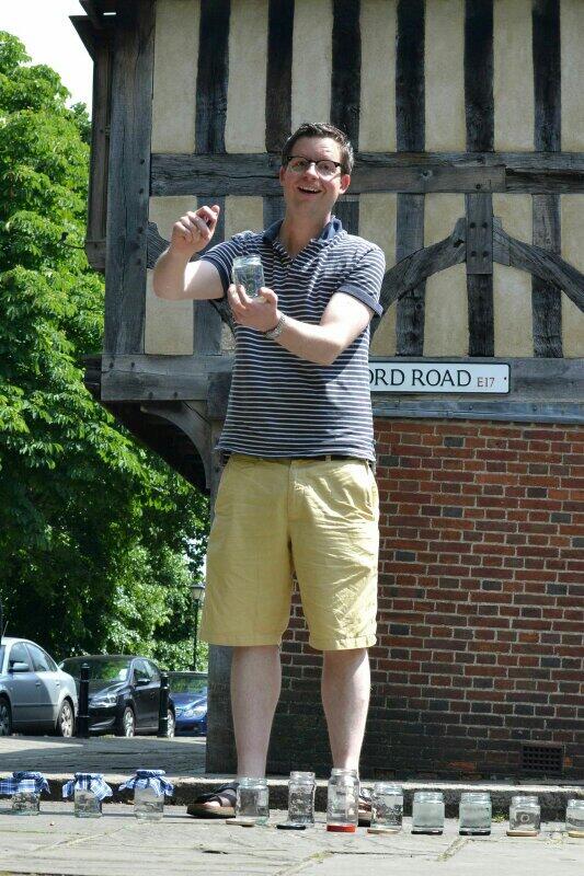 Walthamstow Village air: coming soon to a pound shop near you (for charity innit) #e17ArtTrail with <a href="/Deskadventure/">Simon La Roche</a>