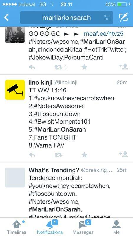 Good job guys! #MariLariOnSarah smpet jadi WW TT! <a href="/MariLari_Movie/">MariLariTheMovie</a> <a href="/verdisolaiman/">Verdi Sulaeman</a> <a href="/Dimas_Argoebie/">Dimas Argoebie</a> <a href="/ibnujamilo/">Ibnu Jamilo</a> <a href="/MrYasha/">Yasha Chatab</a>