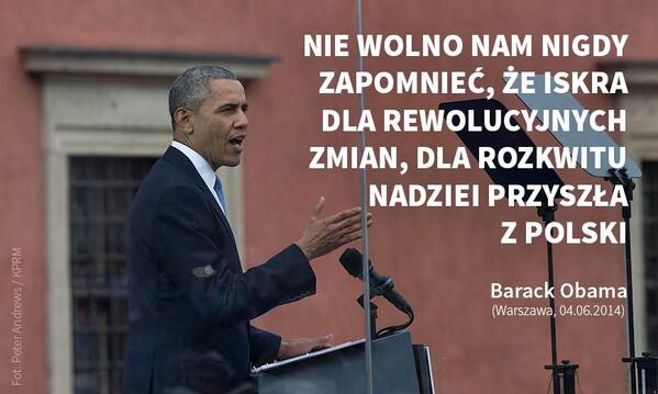 Obywatelska_KO's tweet photo. Zaczęło się w Polsce #25latWolnosci #ObamaPL http://t.co/rn4d12exnX