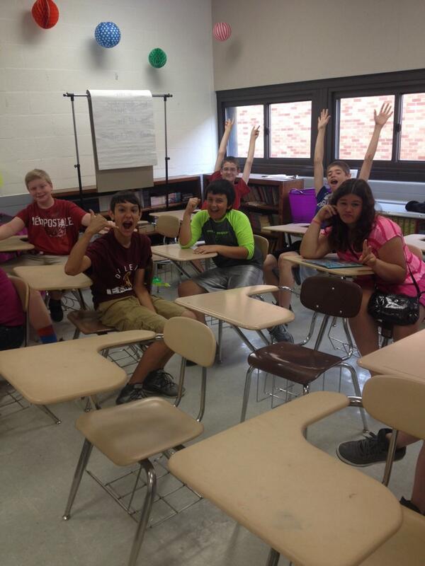 lstimac1's tweet photo. Last day of #school! Students are ready for #summer http://t.co/CI6TgEkNoY