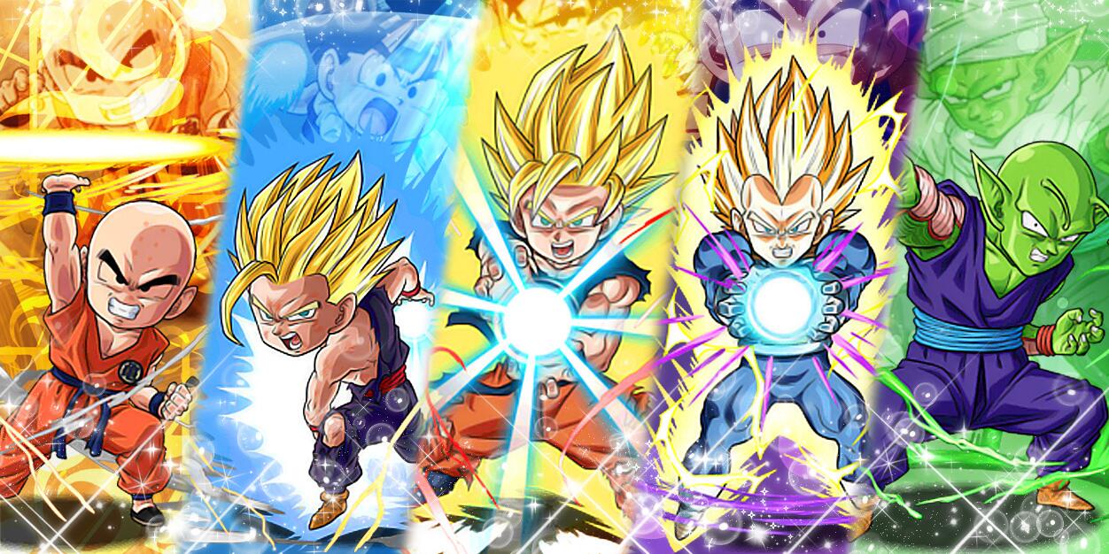 拾弐 Pa Twitter ドラゴンボールコラボのファイブヘッダーです やっぱ悟空は主人公の中の主人公だね 利用はご自由に Rt等あれば中の人が喜びます ๑ W ๑ パズドラ Http T Co Ivcw2woyqr Twitter