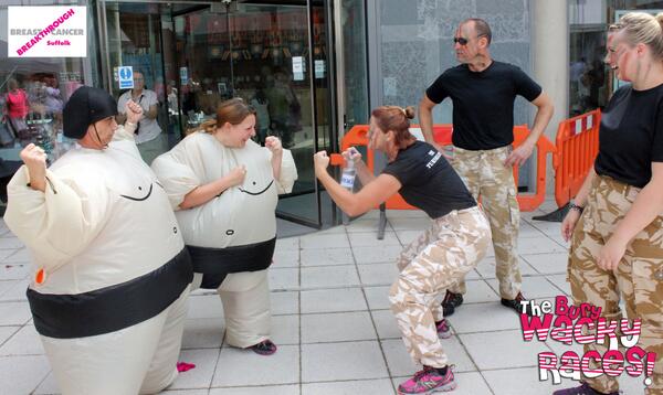 #TheBuryWackyRaces hits #BuryStEdmunds on Sat 21st June. Get your team entry in now! Email burywackyraces@gmail.com