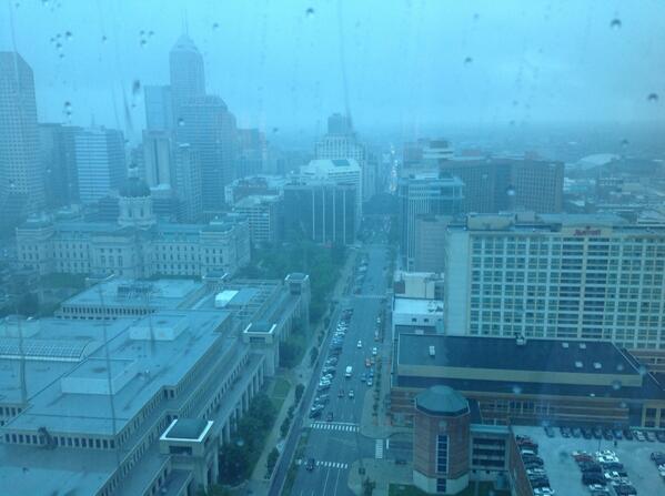 McGeeSmith's tweet photo. A great day to stay inside in Indianapolis - attending #interactindy14 sessions! http://t.co/HxhFxtmD4k