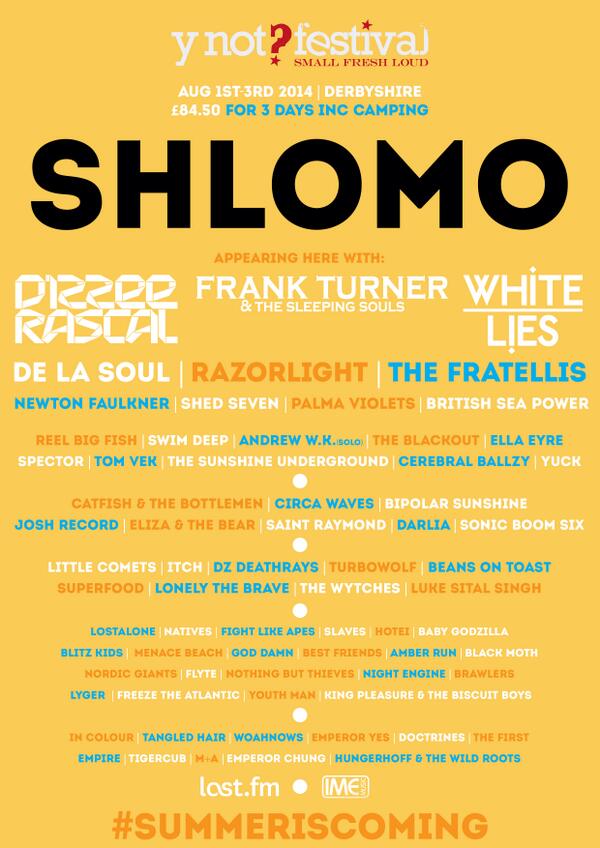 Hell yes! @Y_NOT_FESTIVAL