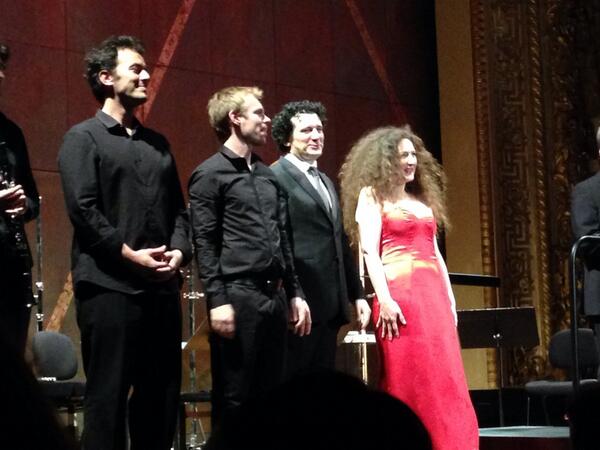 sebdaniel's tweet photo. Grande connivence entre @NoraGubisch et @AlainAltinoglu à l'@Opera_Comique, un plaisir à voir et écouter #SMV143 http://t.co/Egr2IikQlL