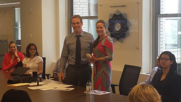 Congratulations to <a href="/melissagentry/">Melissa Gentry</a>, this year's winner of LRN's Raj Hotanalli award and an inspiration to all of us.