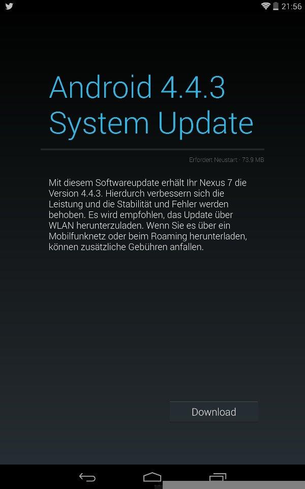 FlashMueller's tweet image. Da isses #Nexus7 2013 #Android443