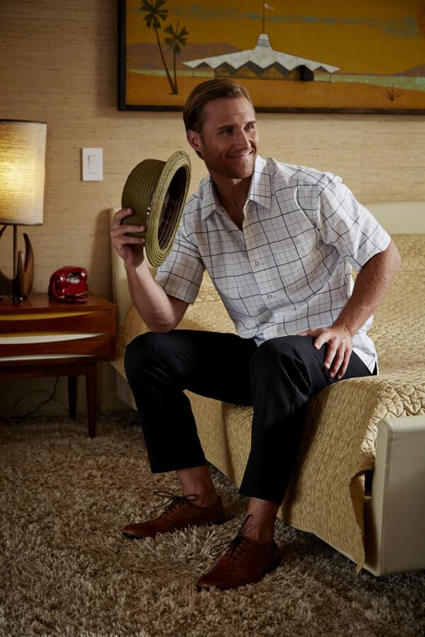 HaggarCo's tweet image. Stay cool in the summer heat. #Menswear #Slacksareback