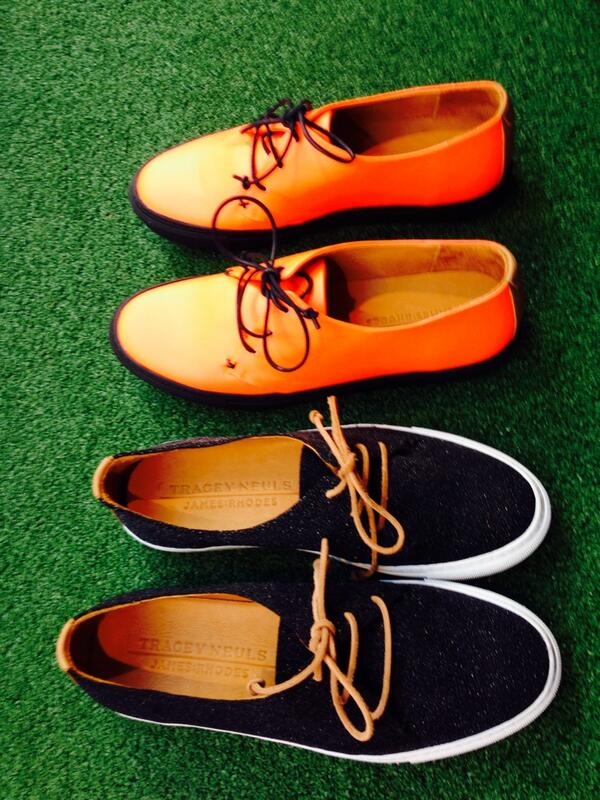 GQ saw the awesome shoe collection from @JRhodesPianist @TRACEY_NEULS <a href="/BritishGQ/">British GQ</a>