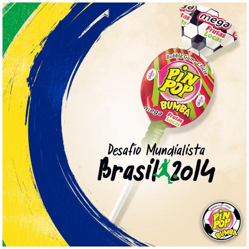 PinPopBumba's tweet photo. ¡Rumbo Brasil 2014! Vive los mejores momentos de la copa del mundo con  #DesafíoMundialistaPinPop http://t.co/7alNyu2Xnl