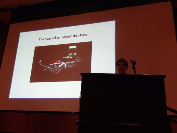 SavvyLuke's tweet image. FACT.... @ezrafishman is scared of robot dentists. Lol #InboundDay