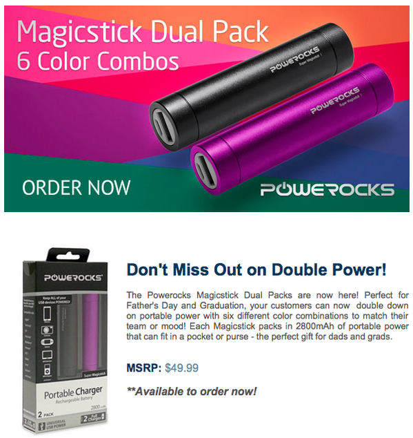 OFFWIRE's tweet photo. Don't Miss Out on Double Power! Magicstick Dual Packs Available Now! http://t.co/z8F9wNnkjk http://t.co/96UqSFjMB2