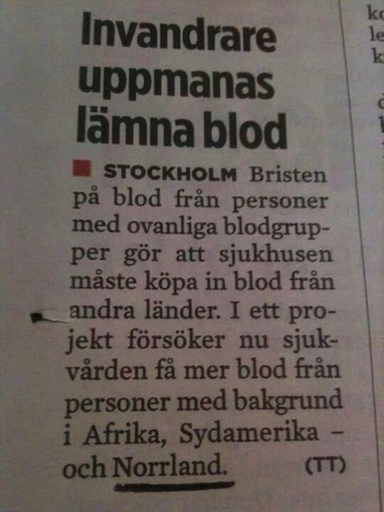 JohanForsberg's tweet photo. Det här hände alltså när TT lade ner i Norrland? http://t.co/j4FnDYkKPW