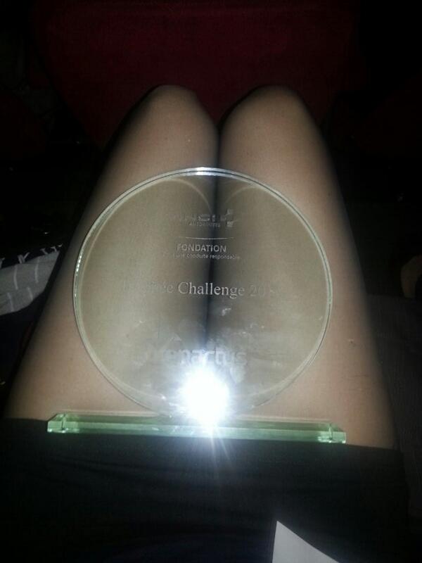 EMalezieux's tweet photo. #CNEnactus 
Pas de finale mais une véritable razzia des prix pour @Enactus_EBI ! (Vinci, EarthTalent, Enactus Spirit) http://t.co/wqHsPswNbV
