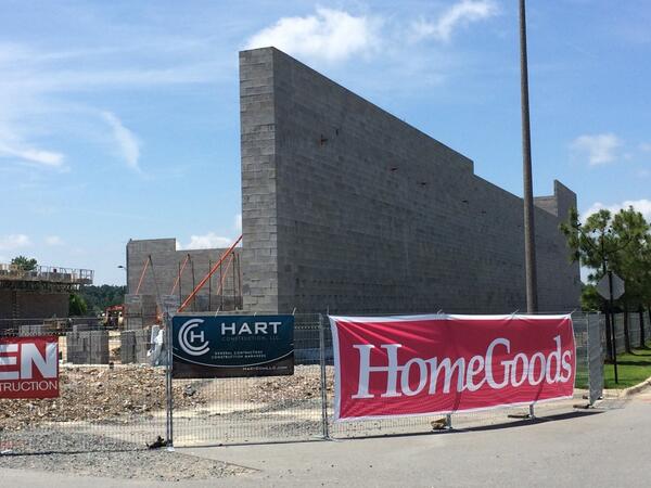 aghart123's tweet photo. Glad to be building the new Homegoods by TJX in Little Rock at the Promenade at Chenal! http://t.co/LfKUkko7or
