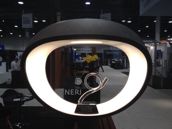 Neri_SpA's tweet photo. Great news from #LasVegas : Best booth awards @lightfair. What an awesome kick off for this special event. #Lighting http://t.co/xAybw4Fcpy