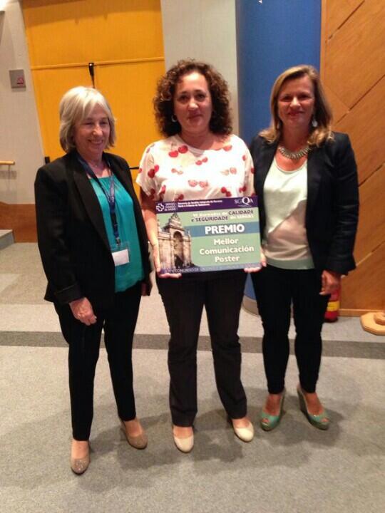 VIXorCalSeg's tweet photo. Premio mejor póster #VIXorCalSeg  #Ourense
"Efectividad de un protocolo de conciliación en una planta quirúrgica" http://t.co/winmXGYkgc