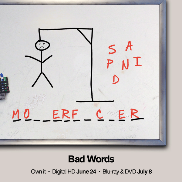 BadWordsMovie's tweet photo. "You can say #Badwords. Who gives a shit?" http://t.co/5bjb8tawBx