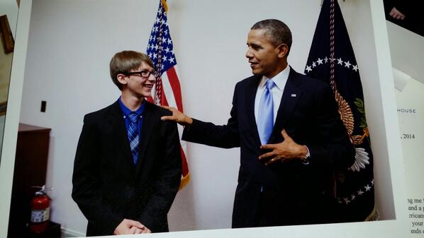 Alex44's tweet photo. #MakerMaster → MT @Joey_Hudy: @WhiteHouse @okgo You're goin to love it! #Dontbeboredmakesomething #nationofmakers http://t.co/TVyuQzJx99