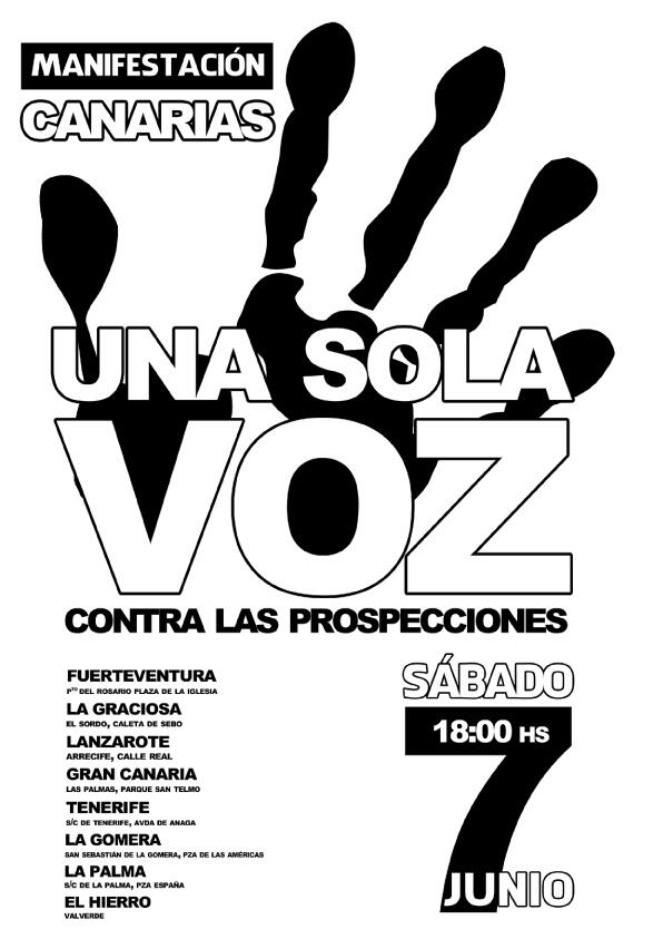 Save_Canarias's tweet image. SÁBADO 7 DE JUNIO SAL A LA CALLE FRENTE AL ATROPELLO DE #REPSOL Y EL GOBIERNO

#SaveCanarias #CanariasUnaSolaVoz