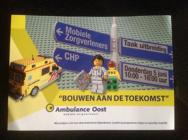 Morgen brainstormen met huisartsen over toekomst VS versus CHP...
Heb er zin in....