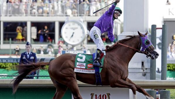 TSN_PR's tweet photo. California Chrome Chases the Triple Crown in the #BelmontStakes This Saturday at 6pmET on #TSN http://t.co/n1a7EOwUtG http://t.co/TTpUvpaIUX