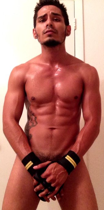 Damien Cruz is hot, sweaty, and ready to be booked! #gay #vers #Latino #model #muscle Contact us today