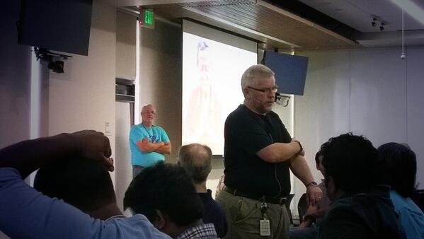 esthetix's tweet photo. @billwscott at the Front End Engineering Summit #intuitf2e http://t.co/2e46aR3omK